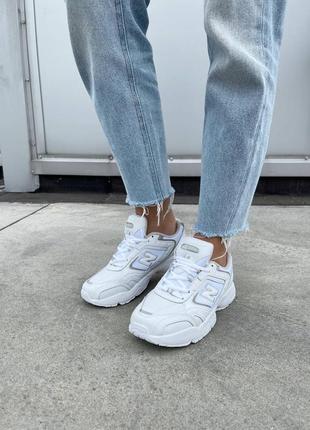 New balance 452 white брендовые белые женские кроссовки беланс классические тренд весна літо осінь жіночі трендові білі кросівки