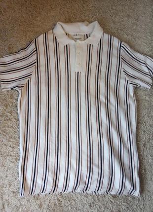 Поло, смужка, трикотаж, бавовна