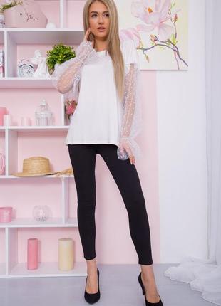 Кофта женская нарядная цвет молочный