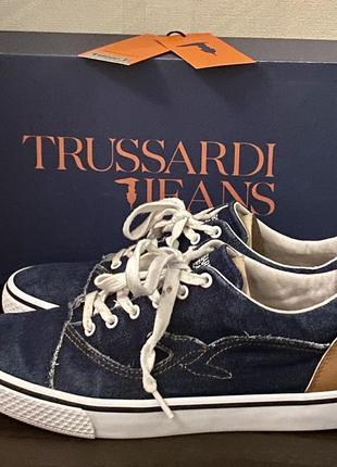 Trussardi jeans италия оригинал шикарные кеды6 фото