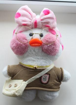 Качка лалафан каченя лалафан lalafan duck 30см