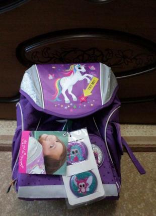 Школьный фирменный рюкзак ортопедический