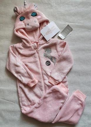 Теплый кигуруми primark 104, 110р