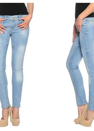 Джинсы скинни tom tailor, w24/l34