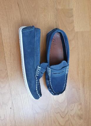 Мокасины туфли школьные zara 31 20 см замша clarks primigi1 фото