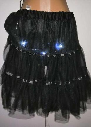 Юбка карнавальная, с подсветкой nkd germany, one size, в отличном сост.