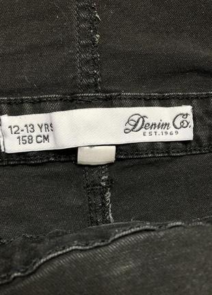 Комбінезон джинсовий шортами denim co 12-13 років3 фото