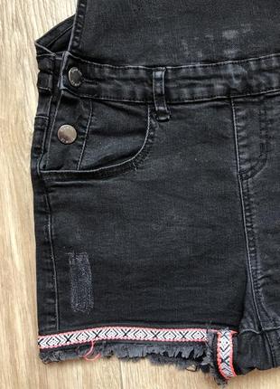 Комбінезон джинсовий шортами denim co 12-13 років4 фото
