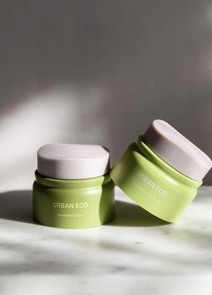 Крем для лица с экстрактом новозеландского льна the saem urban eco harakeke cream, 50 мл.