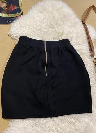 Мини юбка ручной работы