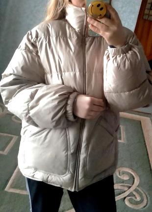 Куртка пуховик оверсайз