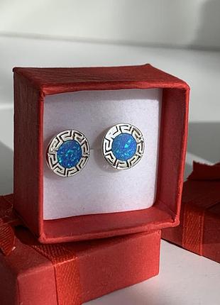 Серебрёные серьги