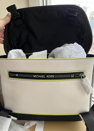 Чоловічий шкіряний рюкзак портфель michael kors оригінал4 фото