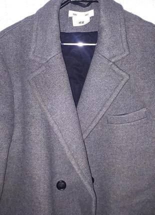 Полупальто-пиджак 70% шерсть3 фото