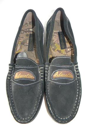 Мужские замшевые мокасины armando р.45 дл.ст 29-29,5см