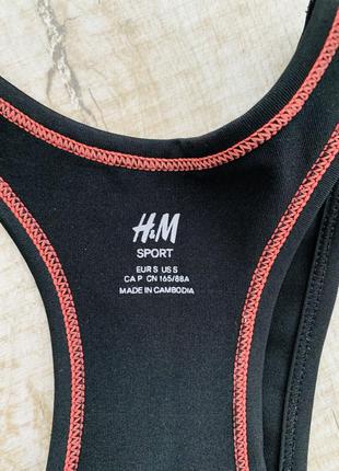 Майка для спорту від h&m sport рр xs-s3 фото