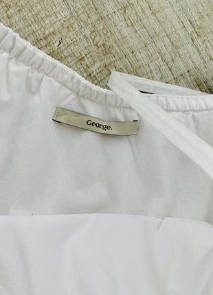 Шикарная блуза от george 100%cotton 12-13 л или xs-s5 фото
