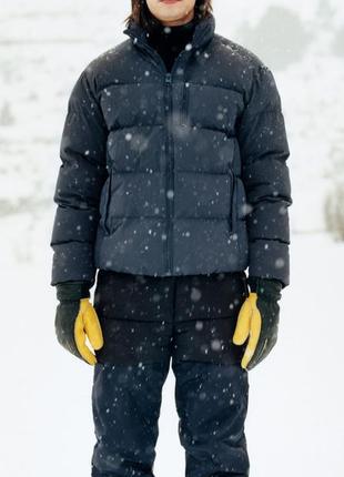 Дутая куртка пуховик zara , оригинал
