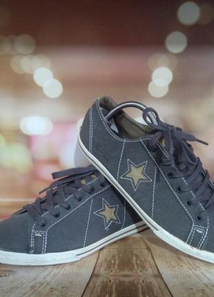 Converse all Dainty кожаные замшевые кеды (унисекс)
