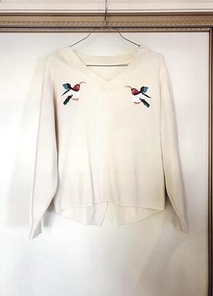 Светрик светр молочного кольору