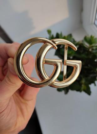 Пряжка до ремня gucci marmot gold gg8 фото