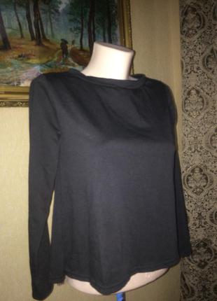 Черная блуза спина кружево4 фото