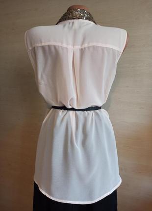 Блуза нежно -персикового цвета b.young3 фото