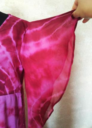 Классное платье в лиловый тонах размер 44-464 фото