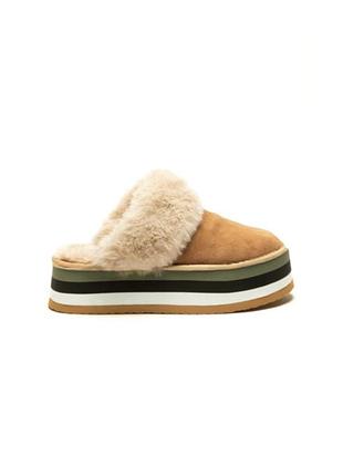 Хутряні шльопанці ugg, steve madden