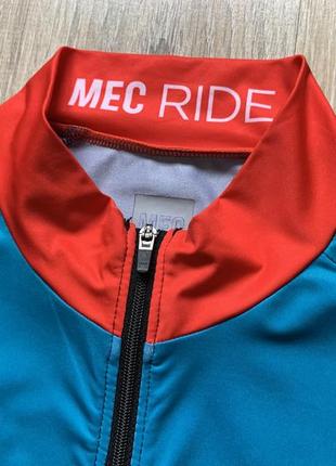 Женская вело футболка спортивная mec cycling jersey джерси для велосипеда6 фото