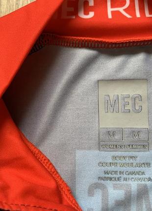 Жіноча вело футболка спортивна mec cycling jersey джерсі для велосипеда7 фото