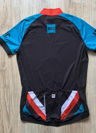 Женская вело футболка спортивная mec cycling jersey джерси для велосипеда4 фото