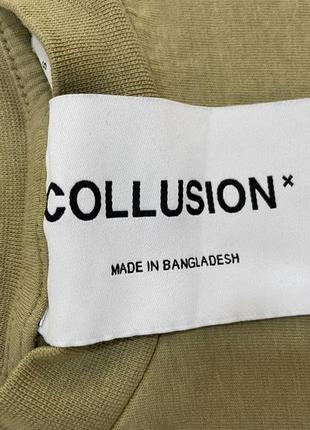 Collusion футболка укорочённая2 фото