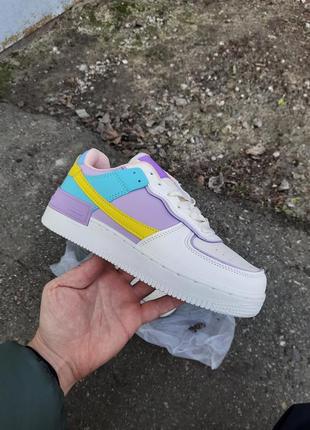 Круті кросівки в стилі nike air force 1 shadow