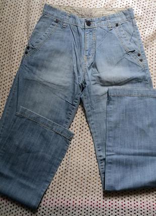 Легкі джинси vinci туреччина w30 l34.100% бавовна.літо2 фото