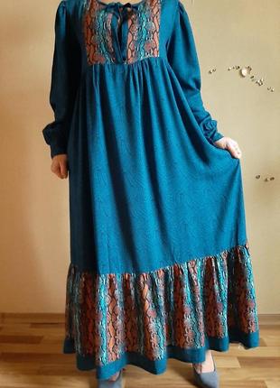 Натуральное ярусное платье оверсайз из 100% вискозы от chanalb