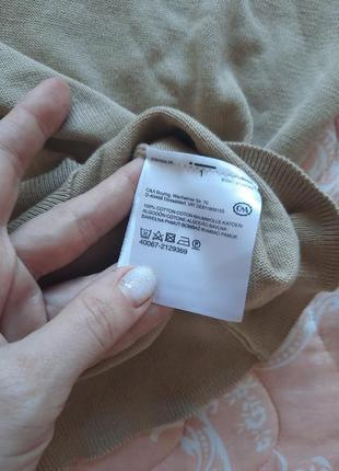 Легкий, натуральный свитер 4