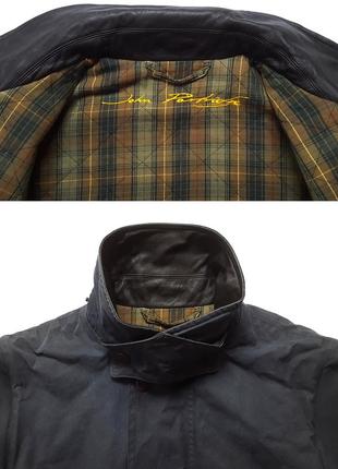 Раритетна вінтажна вощений куртка-трансформер 80-х john partridge waxed cotton jacket5 фото