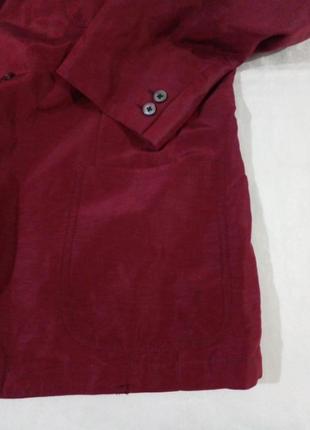 Летний пиджак лен + шелк atelier torino на невысокий рост5 фото
