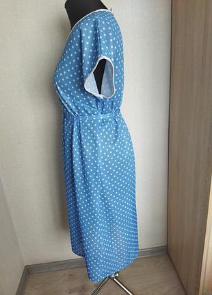 Невагома сукня в горошок 4