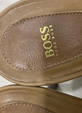 Кожаные босоножки hugo boss5 фото