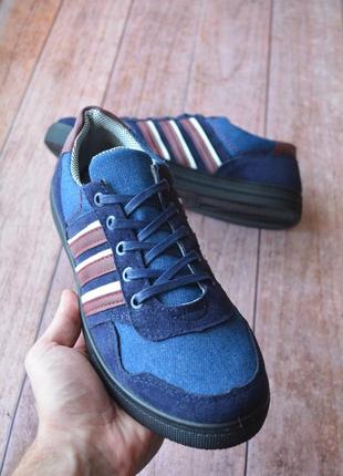 (25,3 см стелька) бюджетные удобные повседневные кеды