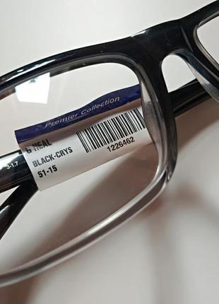 Нюанс! оправа для окулярів унісекс g neal black - crys 51-15-135mm gant америка5 фото