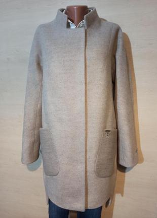 Демисезонное шерстяное пальто belanti