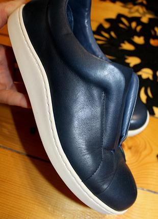 37 разм. шикарные кеды cos. кожа