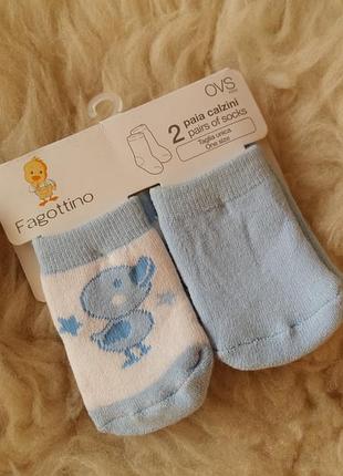 Комплект махровых носочков ovs (италия)3 фото