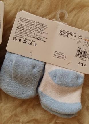 Комплект махрових шкарпеток ovs (італія)4 фото