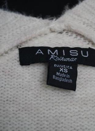 Кардиган теплый, в'язаний светр з гузиками amisu7 фото