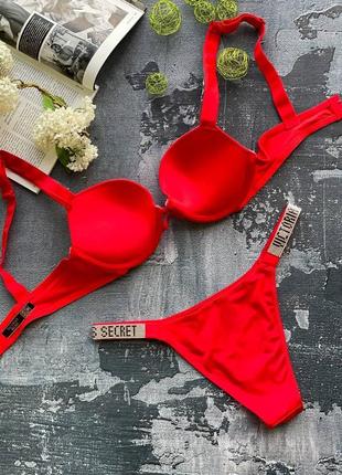 Жіночий комплект білизни victoria's secret. жіноче красиве нижню білизну вікторія сікрет