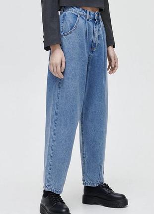 Джинсы barrel leg cropp 36,38,40р
